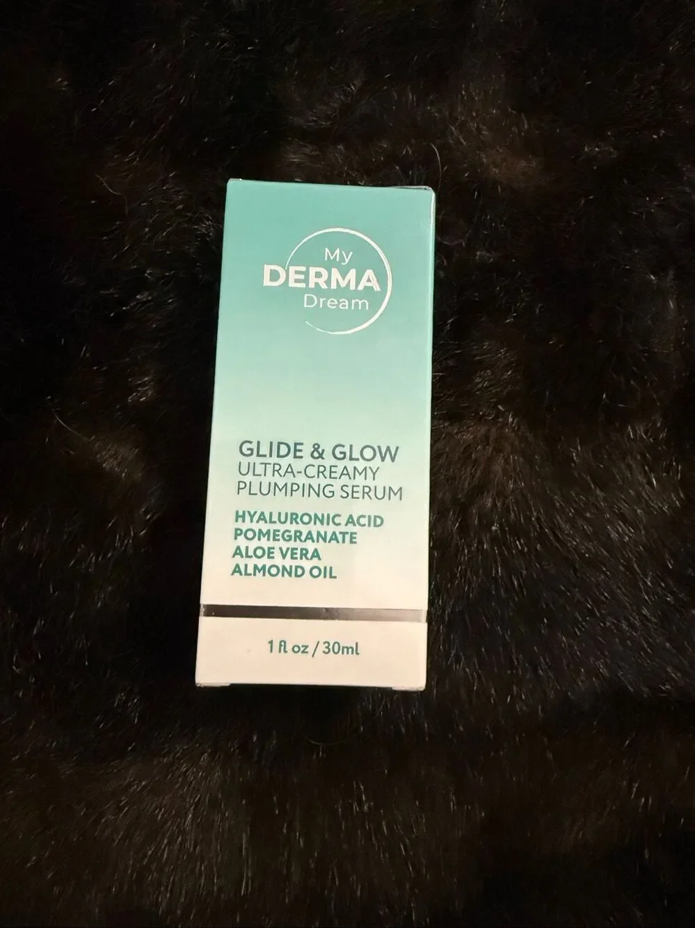 MY DERMA DREAM Glide & Glow Ultra-Creamy Plumping Serum 1oz NIB New Sealed